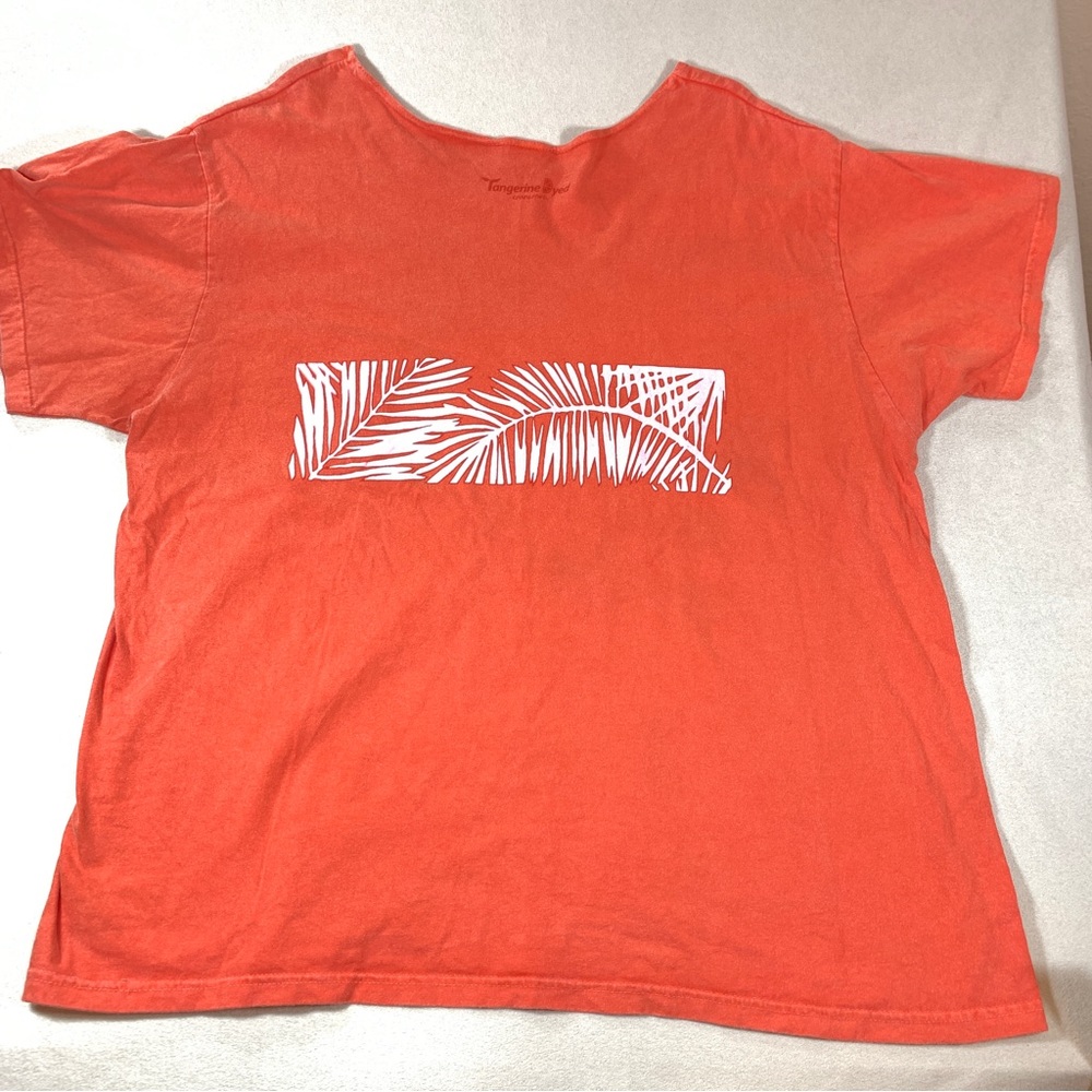 Crazy shirt Hawaii San Diego Womens XXL t shirt tangerine dye - Picture 3 of 8